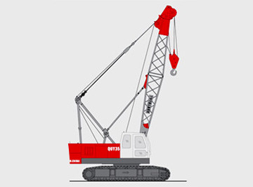 35 ton crawler crane QUY35