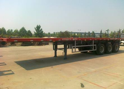 SINOTRUK 2x20FCL or 1x40FCL Container Transport Semi-trailer