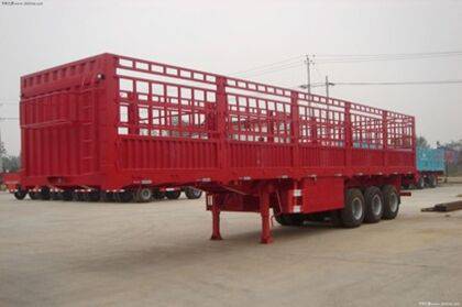 SHACMAN Stake semi-trailer