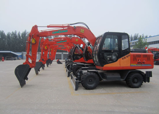 HTL100 Wheel Excavator